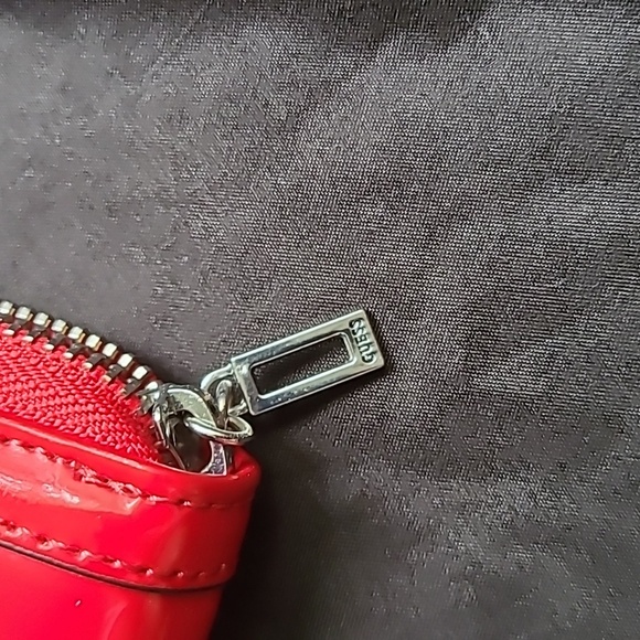 Guess Shiny Red Wallet with Logo - Picture 5 of 5